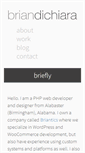 Mobile Screenshot of briandichiara.com